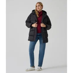 Abrigo premamá negro