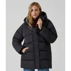 Abrigo premamá negro