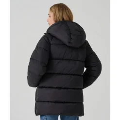 Abrigo premamá negro