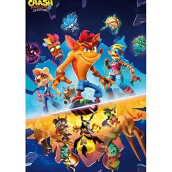 ABYstyle - Póster Maxi Crash Bandicoot It's About Time 61x91.5cm