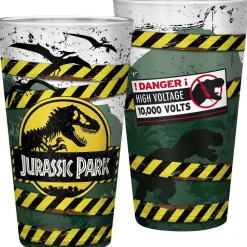 ABYstyle - Vaso Jurassic Park Alta Tensión 400ml
