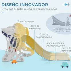 Aiyaplay - Tobogán, columpio y canasta