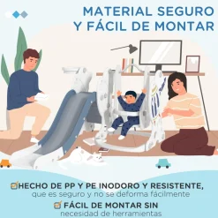 Aiyaplay - Tobogán, columpio y canasta