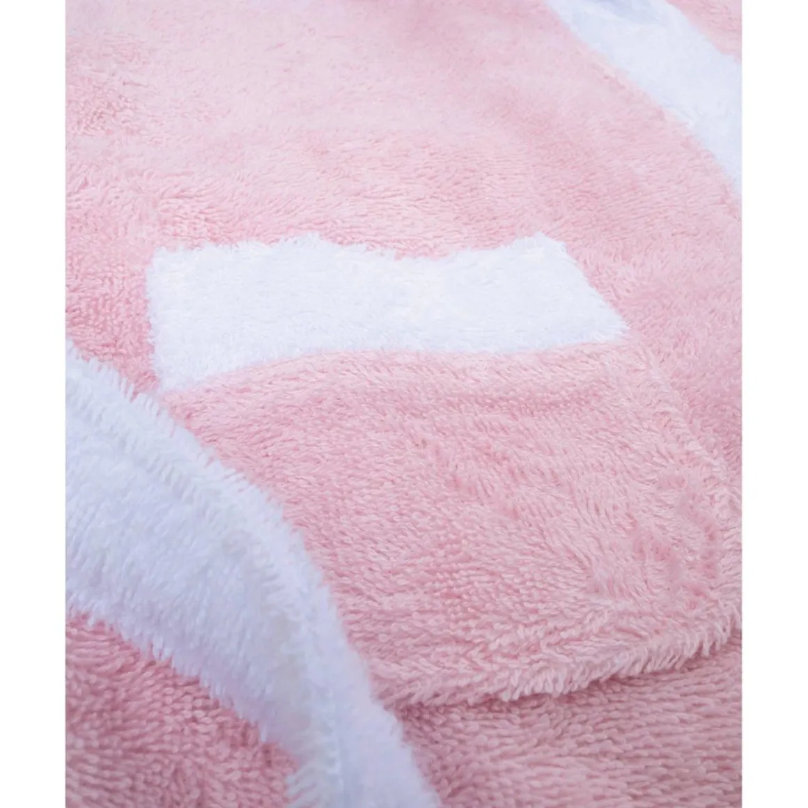 Albornoz niña de felpa con capucha