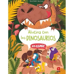 Alucina con los dinosaurios en cómic, tapa dura ㅤ