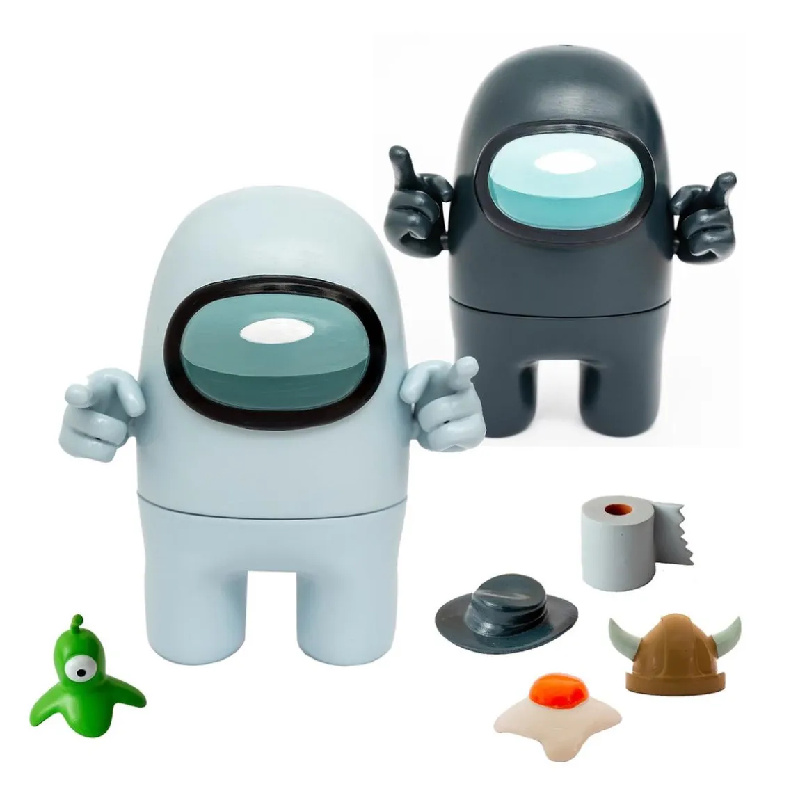 Among Us - Pack 2 figuras con accesorios (varios modelos)