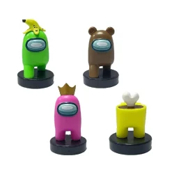 Among Us - Pack 4 figuras con sellos (varios modelos)