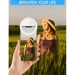 Anillo LED mini para móvil