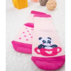 Antideslizante niña rosa panda