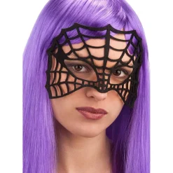 Antifaz de Halloween de telaraña