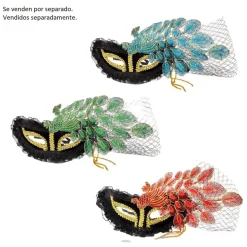 Antifaz pavo real (varios modelos)