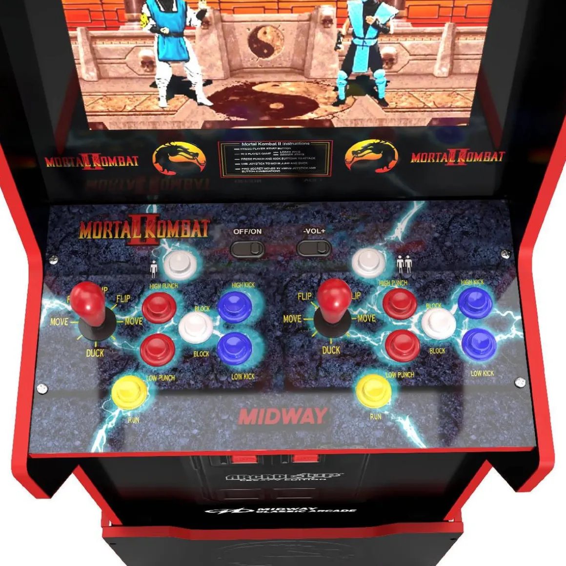 Arcade1Up - Máquina recreativa MORTAL KOMBAT II