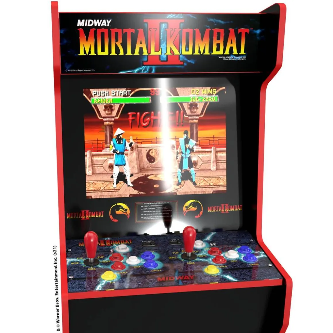 Arcade1Up - Máquina recreativa MORTAL KOMBAT II