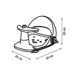 Asalvo - Asiento de baño Boon