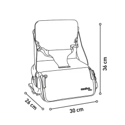 Asalvo - Asiento de Viaje Perrito