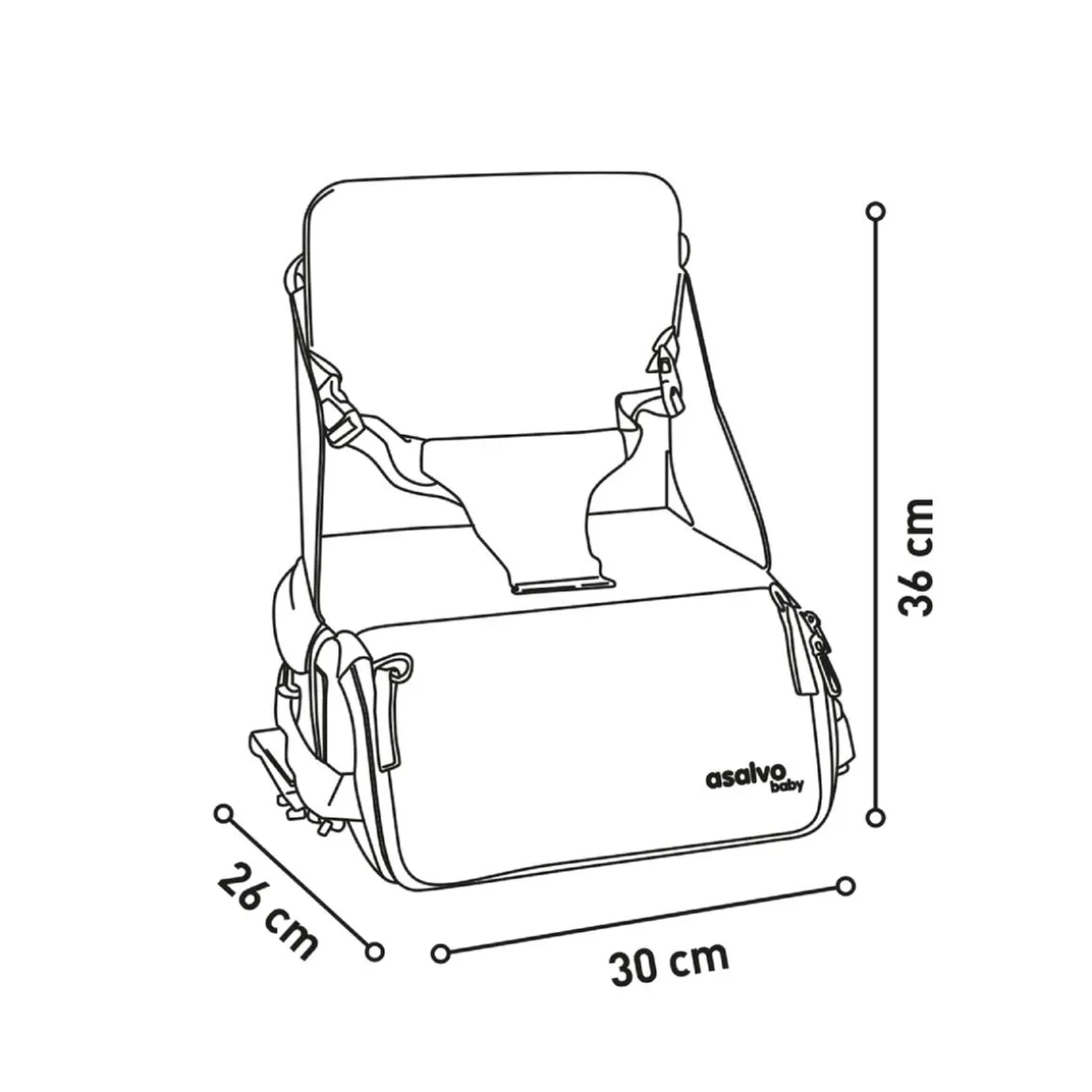 Asalvo - Asiento de Viaje Buho