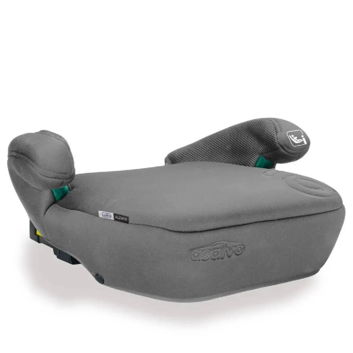 Asalvo - Booster Alzafix R129 con Isofix Gris