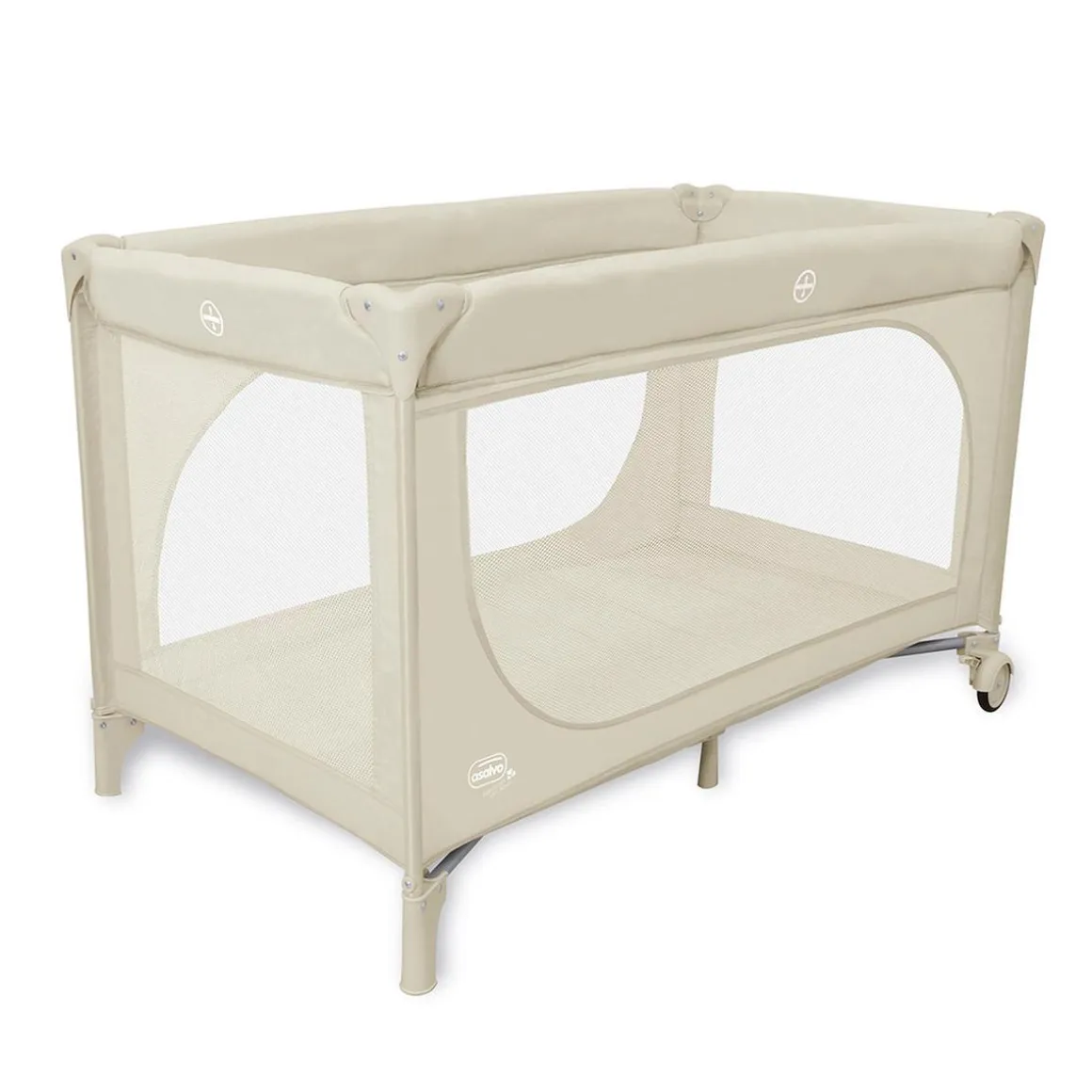 Asalvo - Cuna de Viaje Essential Beige