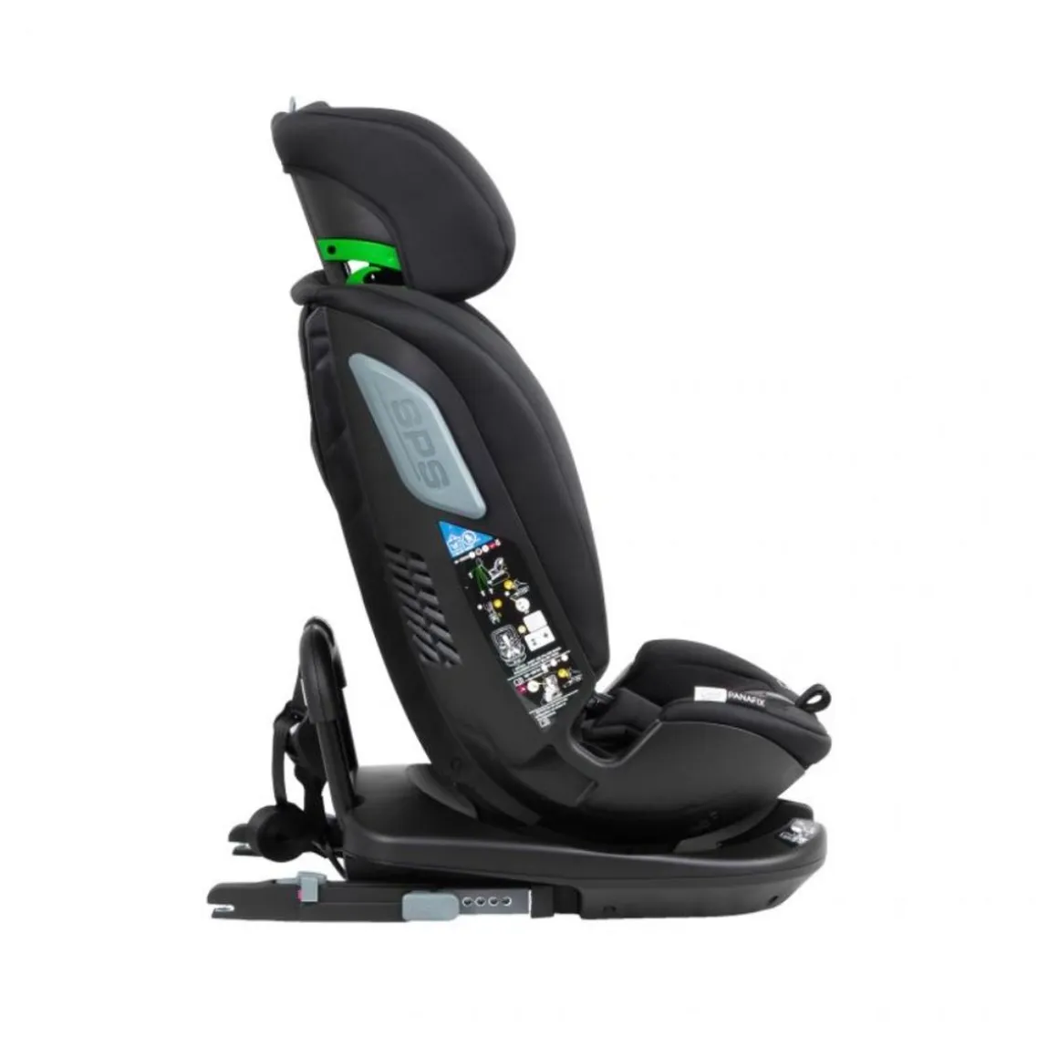 Asalvo - Silla de auto Panafix Negra 40-150 cm