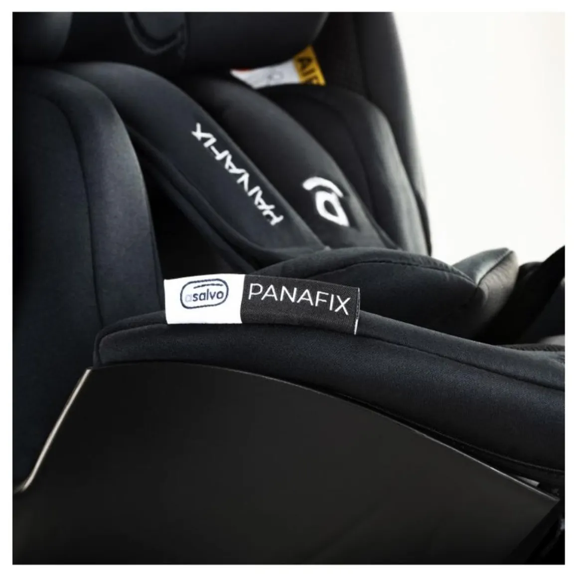 Asalvo - Silla de auto Panafix Negra 40-150 cm