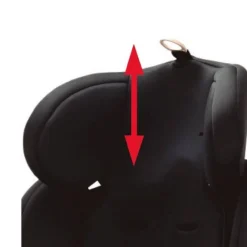 Asalvo - Silla de coche Austen negro