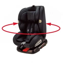 Asalvo - Silla de coche Austen negro