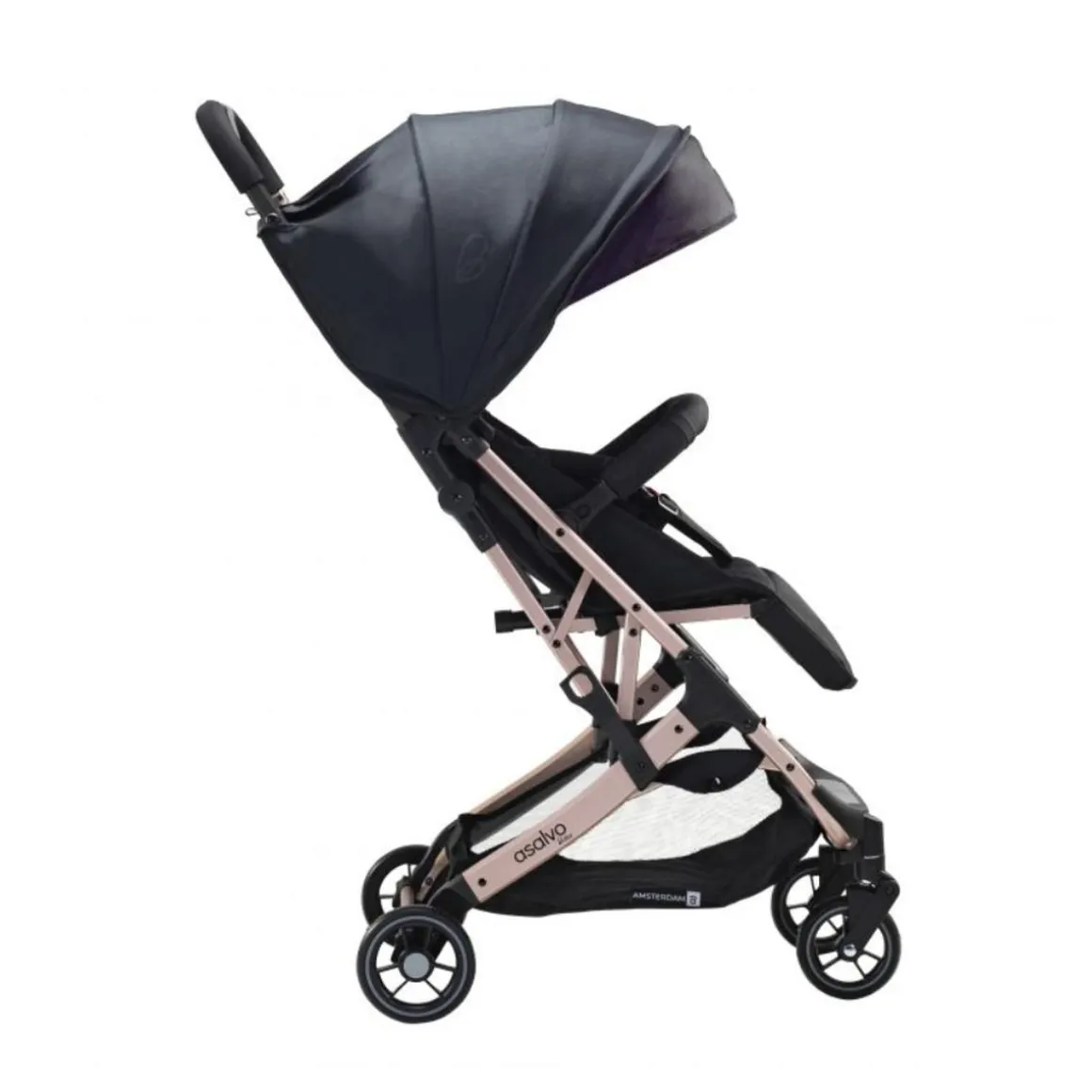 Asalvo - Silla de Paseo Amsterdam Dorada