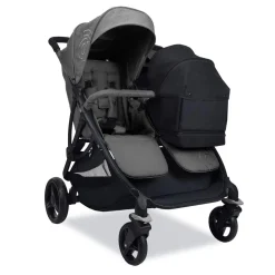 Asalvo - Silla de Paseo Gemelar Bro Gris