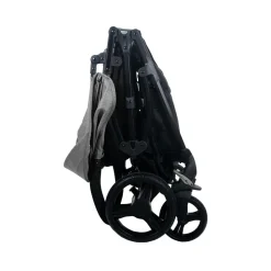 Asalvo - Silla de Paseo Gemelar Bro Gris