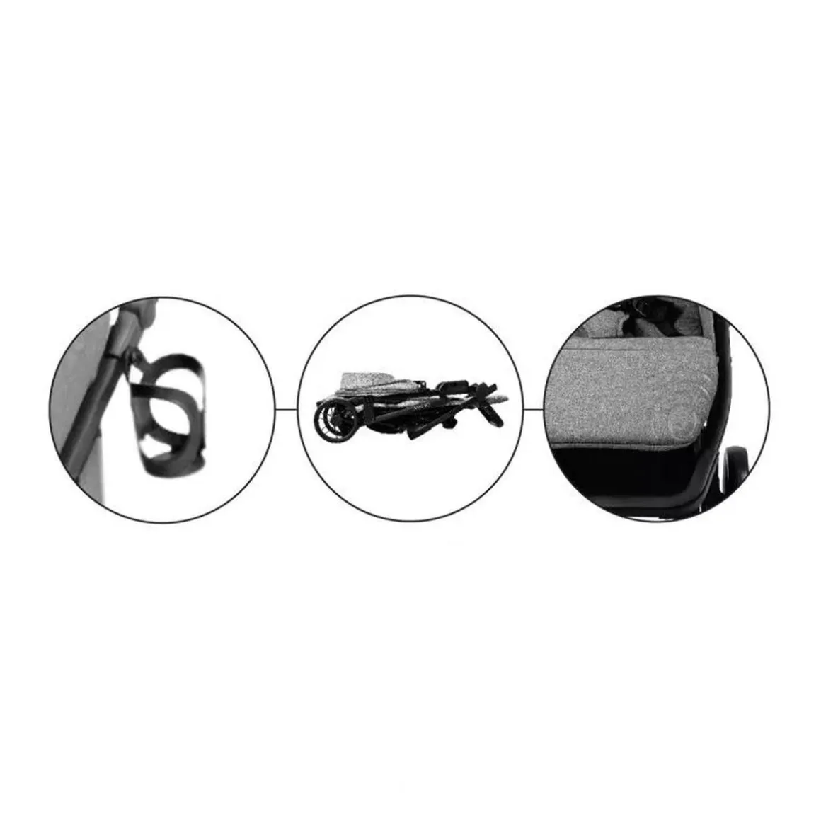 Asalvo - Silla de paseo Ness 2 hasta 22 kg