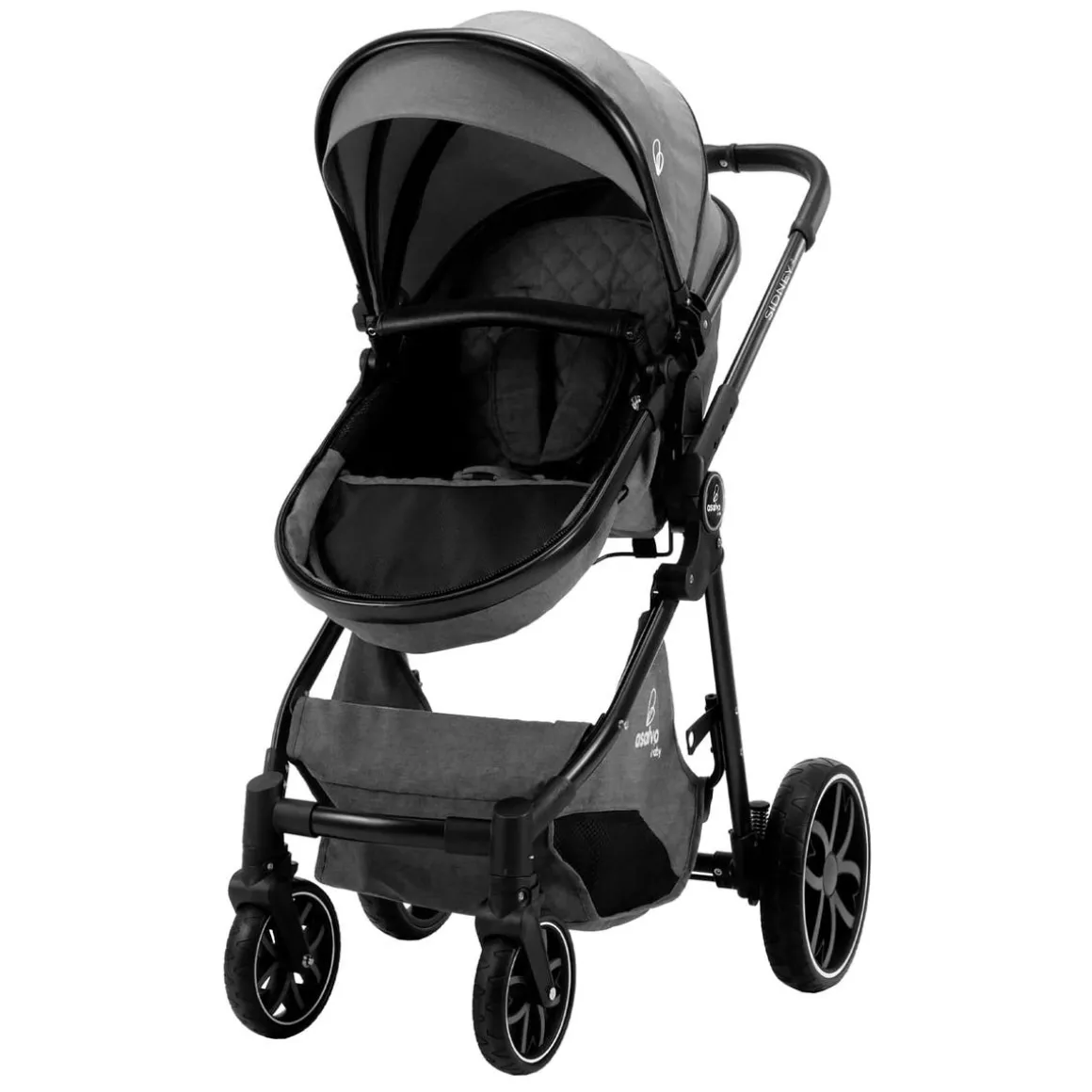 Asalvo - Trío convertible Sidney 2 Gris