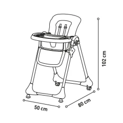 Asalvo - Trona Roncero Gris