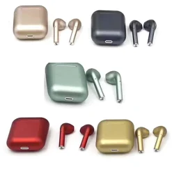 Auriculares Bluetooth INPODKLACK 12 Metalizado Amarillo