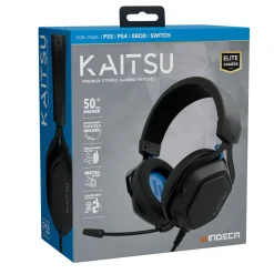 Auriculares Gaming Kaitsu PS Negro