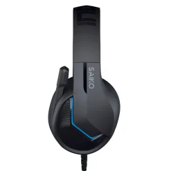 Auriculares Gaming Saiko PS Negro