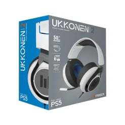Auriculares Gaming Ukkonen Pro Multiplataforma Blanco