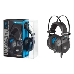 Auriculares Gaming Ukkonen Pro Multiplataforma Negro