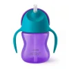 Avent - Taza con pajita 200ml lila
