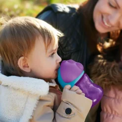 Avent - Taza con pajita 200ml lila