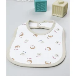 Babero bebé Savana beige