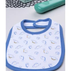 Babero niño Dino allover