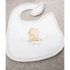 Babero niño jirafas