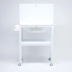 Bañera de Madera Estrellas Blanco