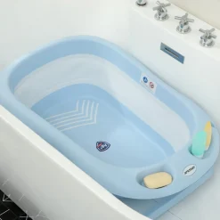 Bañera plegable para bebé Azul