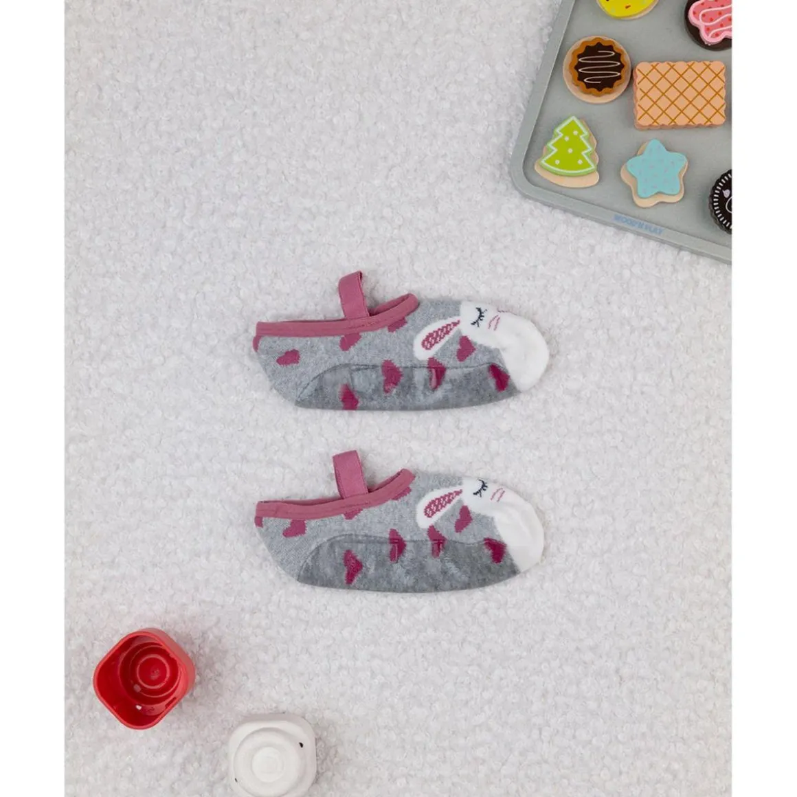 Bailarinas antideslizantes niña 'conejo'