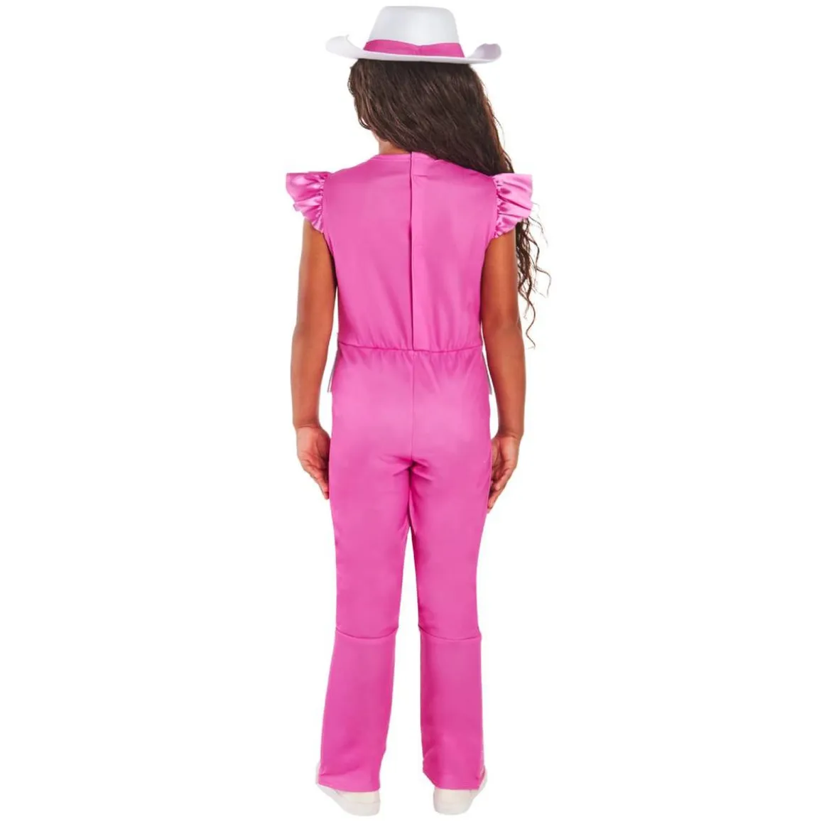 Barbie - Disfraz infantil Barbie Cowgirl 5-6 años