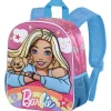 Barbie - Mochila preescolar 3D rosa 8.5L ㅤ