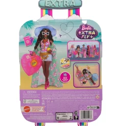 Barbie - Muñeca articulada con conjunto de moda y accesorios de viaje ㅤ
