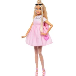 Barbie - Muñeca Deluxe Style vestido con lazo