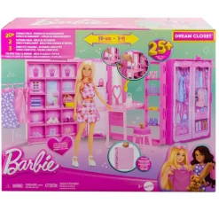 Barbie - Muñeca fashion dream closet con ropa